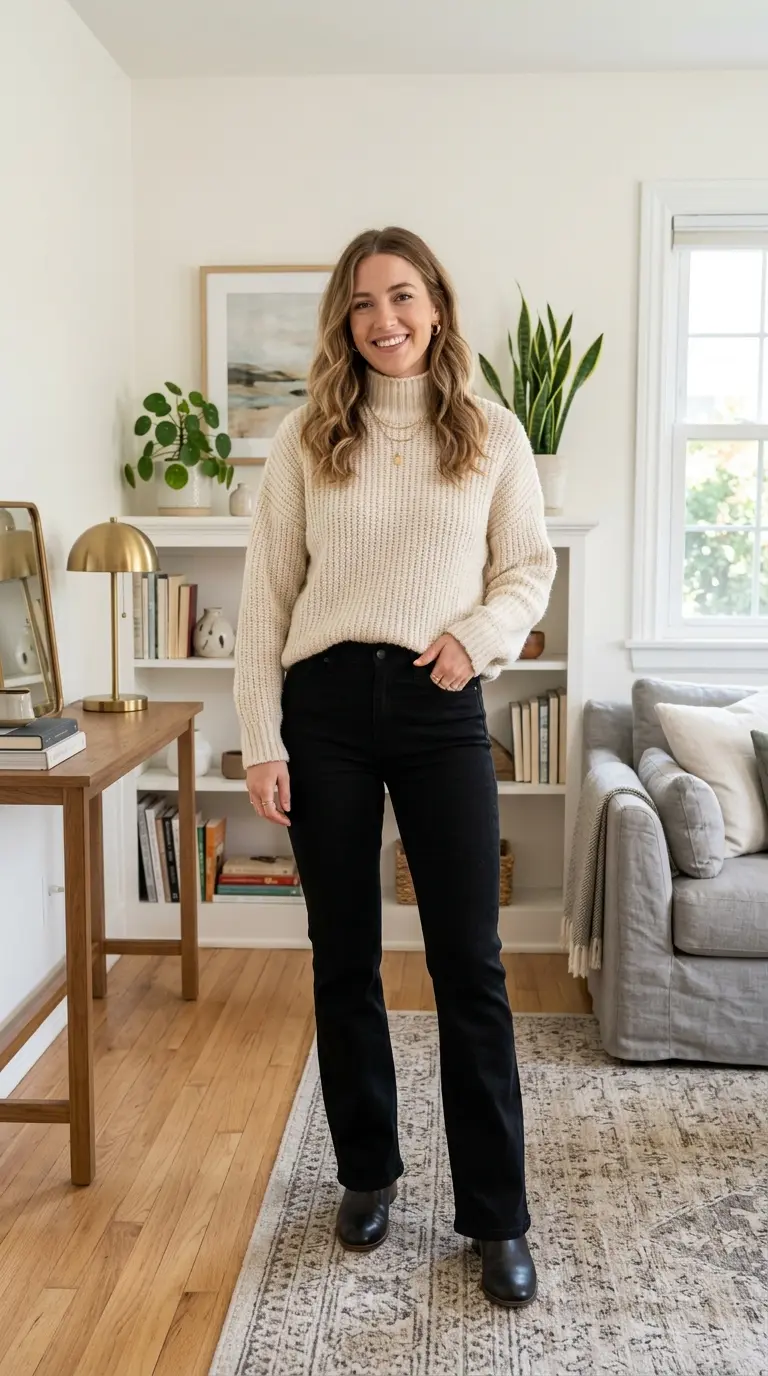 21 Sweater and Jeans Outfits That Look Cozy, Chic, and Effortlessly Stylish 9 sweater and jeans outfits 1816