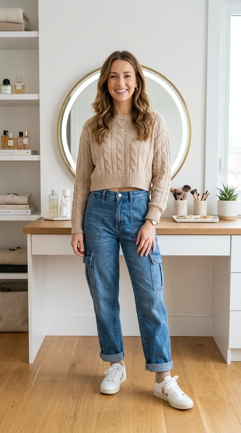 21 Sweater and Jeans Outfits That Look Cozy, Chic, and Effortlessly Stylish 10 sweater and jeans outfits 1817