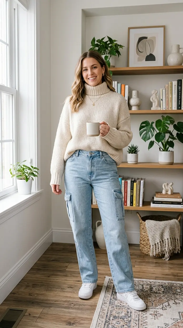 21 Sweater and Jeans Outfits That Look Cozy, Chic, and Effortlessly Stylish 19 sweater and jeans outfits 1826