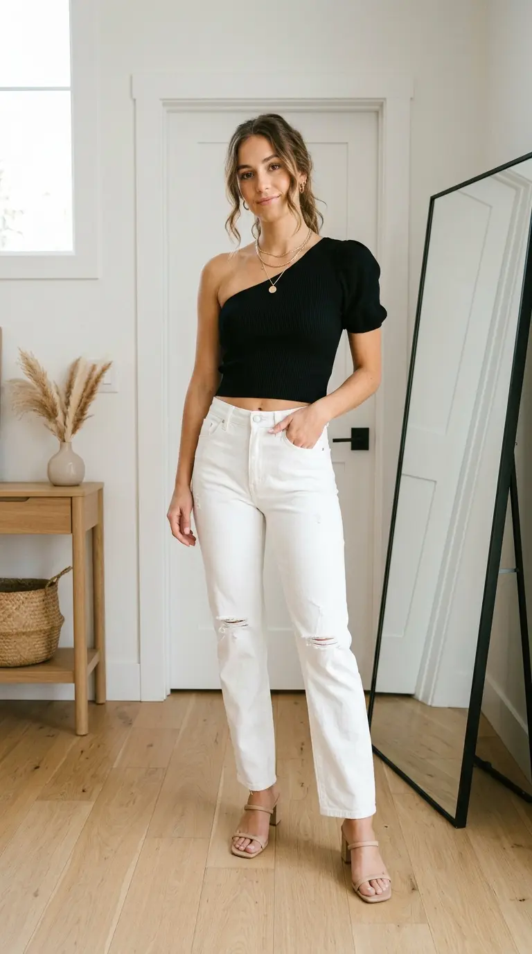 What to Wear With White Jeans: 30 Chic Outfit Ideas for Every Season 9 what to wear 522
