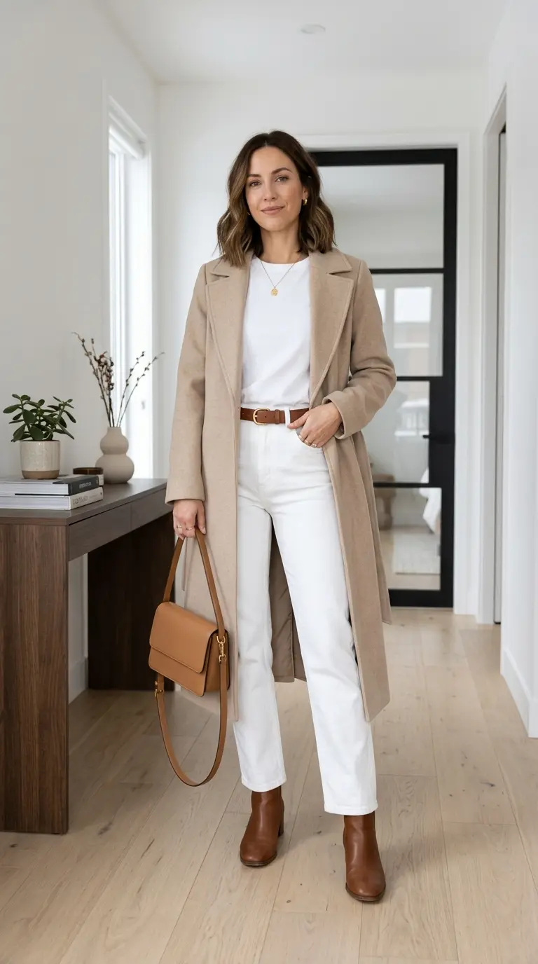 What to Wear With White Jeans: 30 Chic Outfit Ideas for Every Season 15 what to wear 526