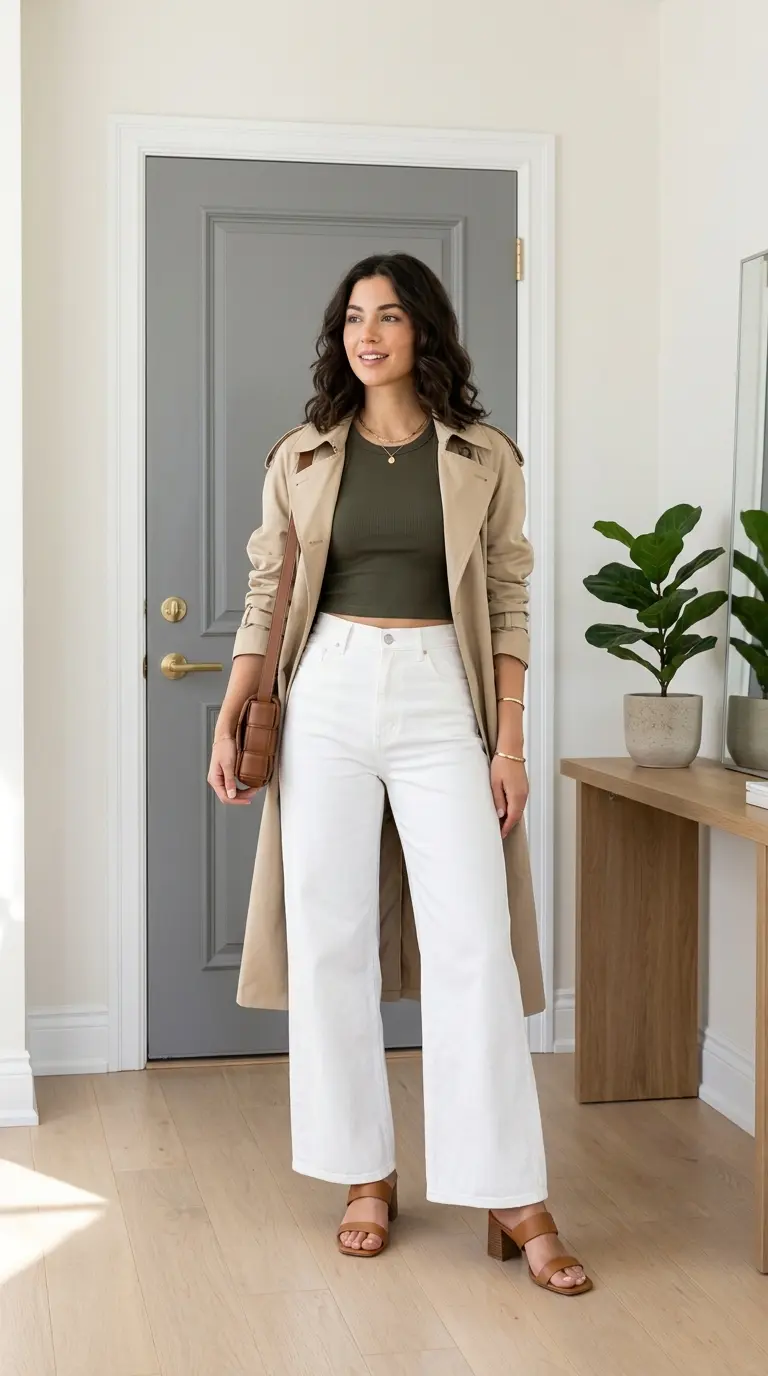 What to Wear With White Jeans: 30 Chic Outfit Ideas for Every Season 19 what to wear 530