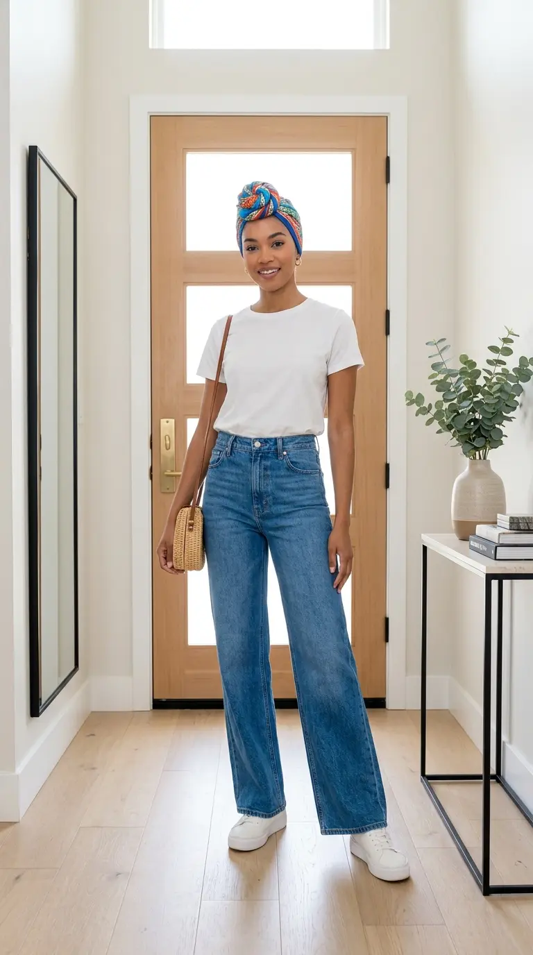 wide leg jeans outfits 559