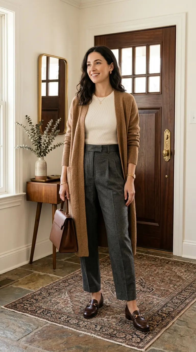 winter business casual outfits 151