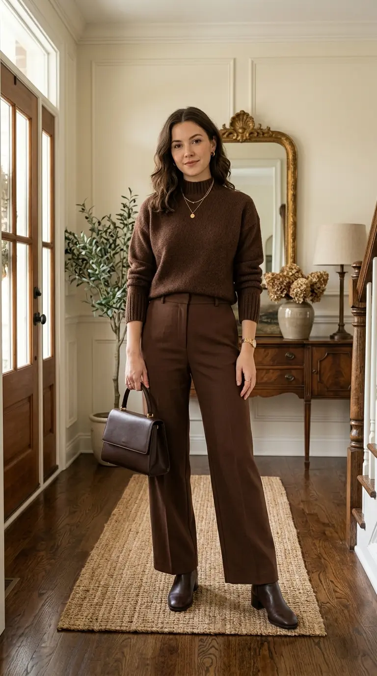 winter business casual outfits 161