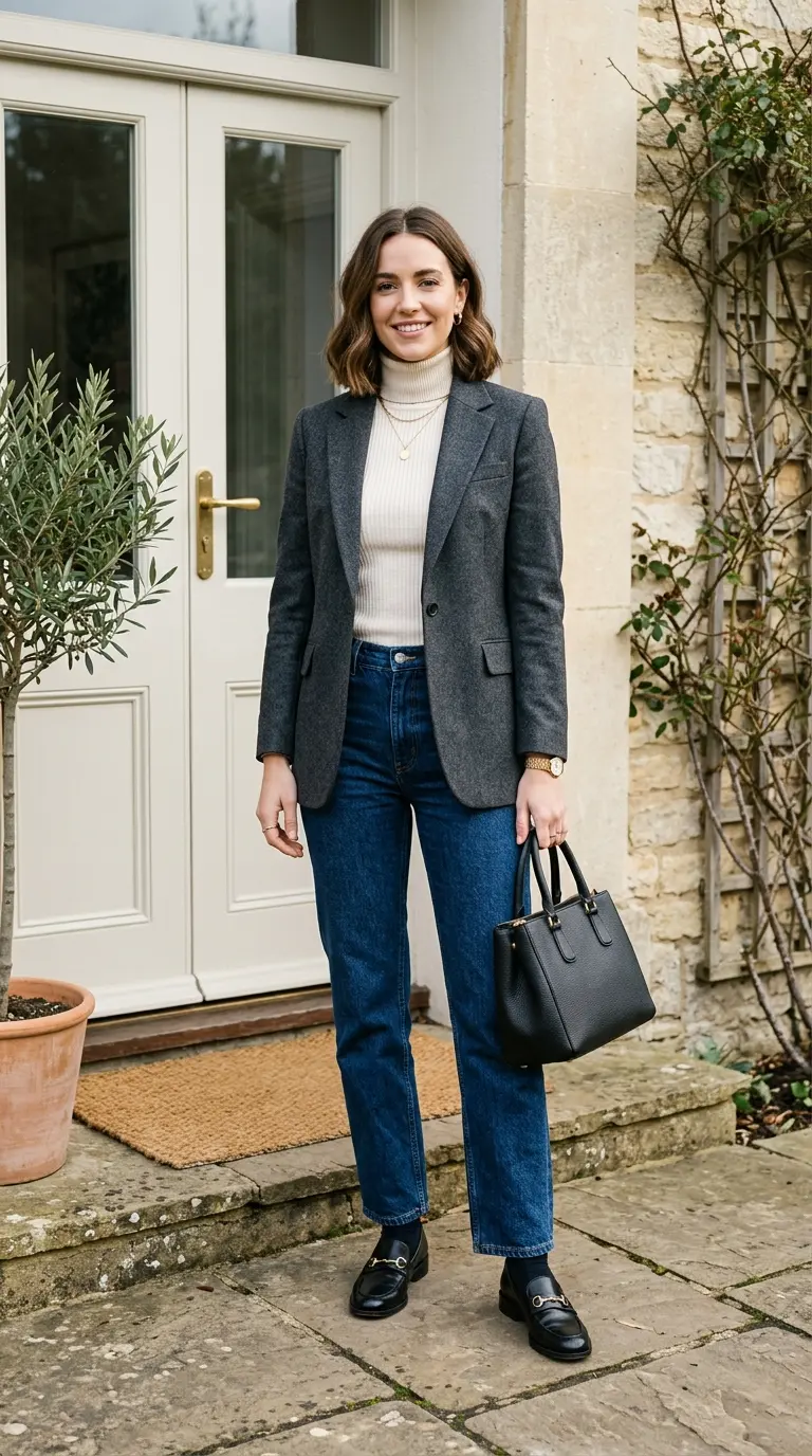 winter business casual outfits 162