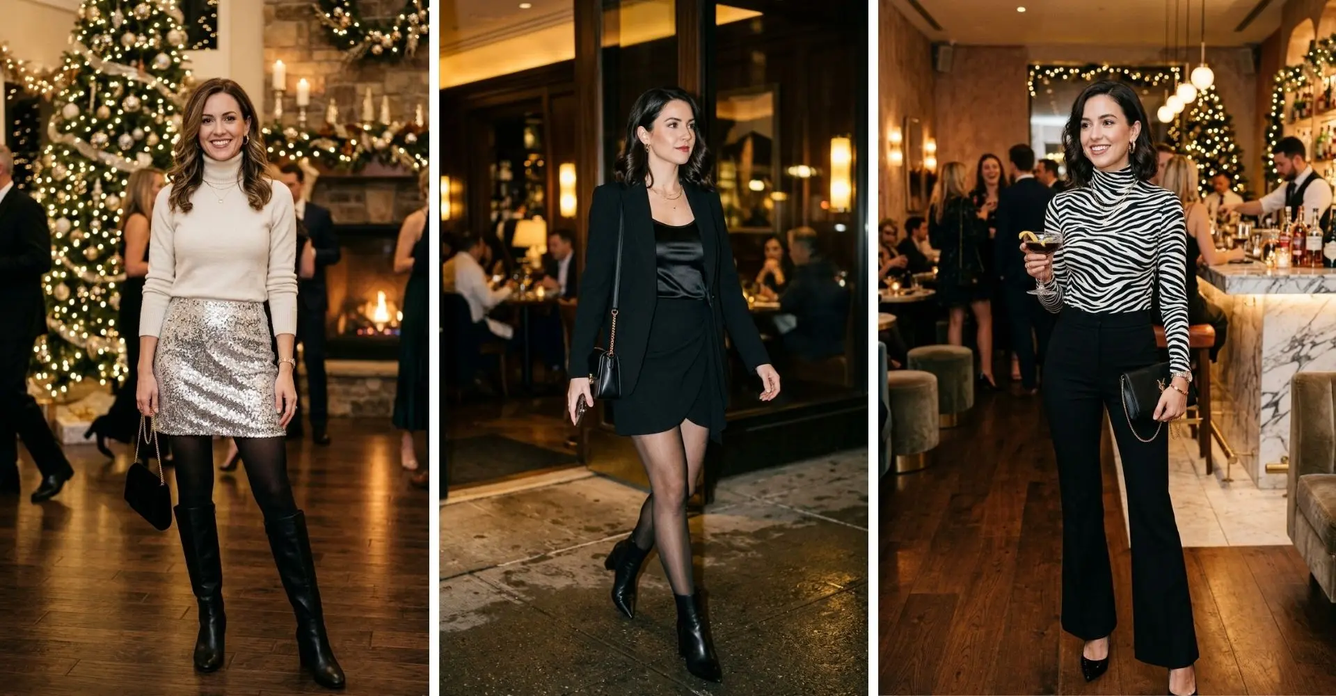 20 Winter Party Outfits That Are Stylish, Cozy, and Party-Ready 1 winter party outfits