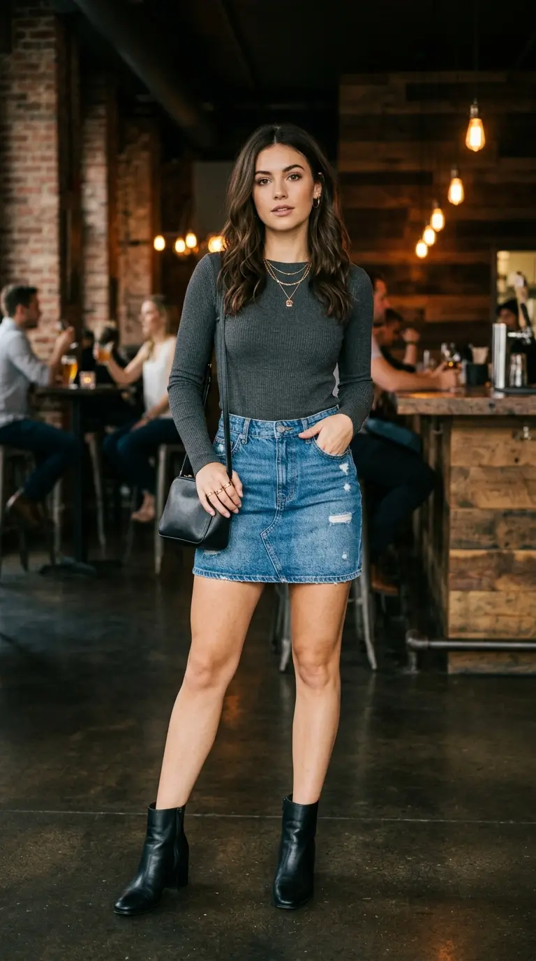 20 Bar Outfits for Women That Look Chic, Confident & Night-Out Ready 10 20 bar outfits 3463
