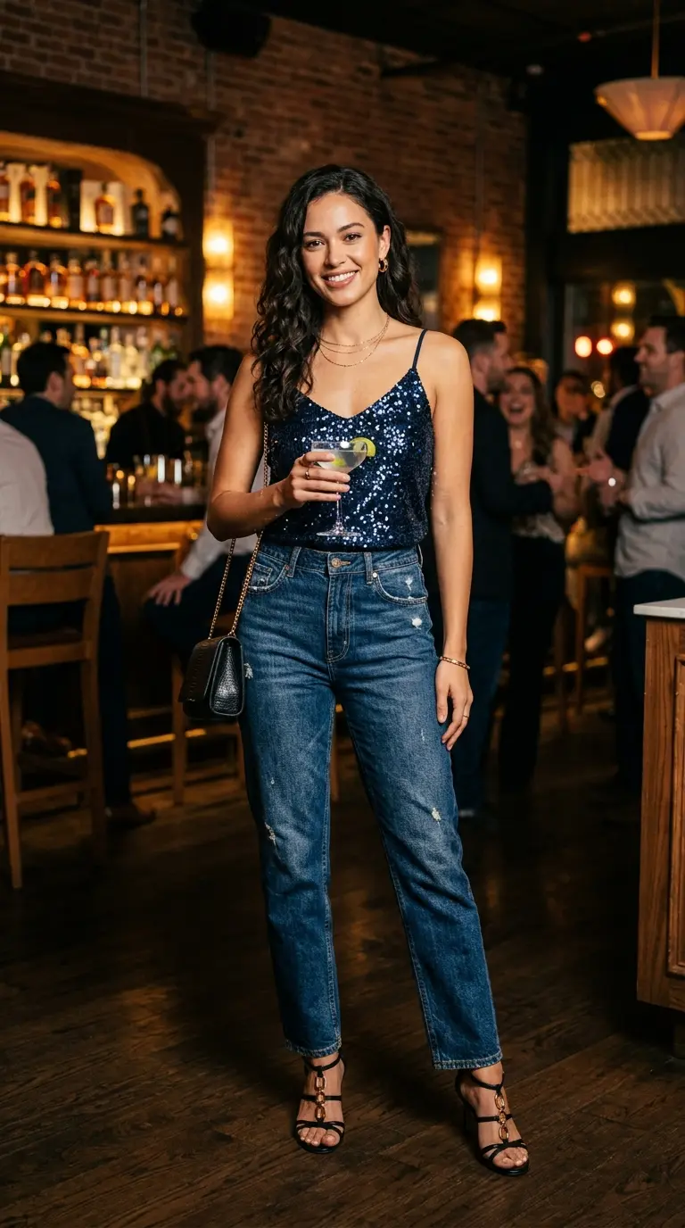 20 Bar Outfits for Women That Look Chic, Confident & Night-Out Ready 13 20 bar outfits 3466