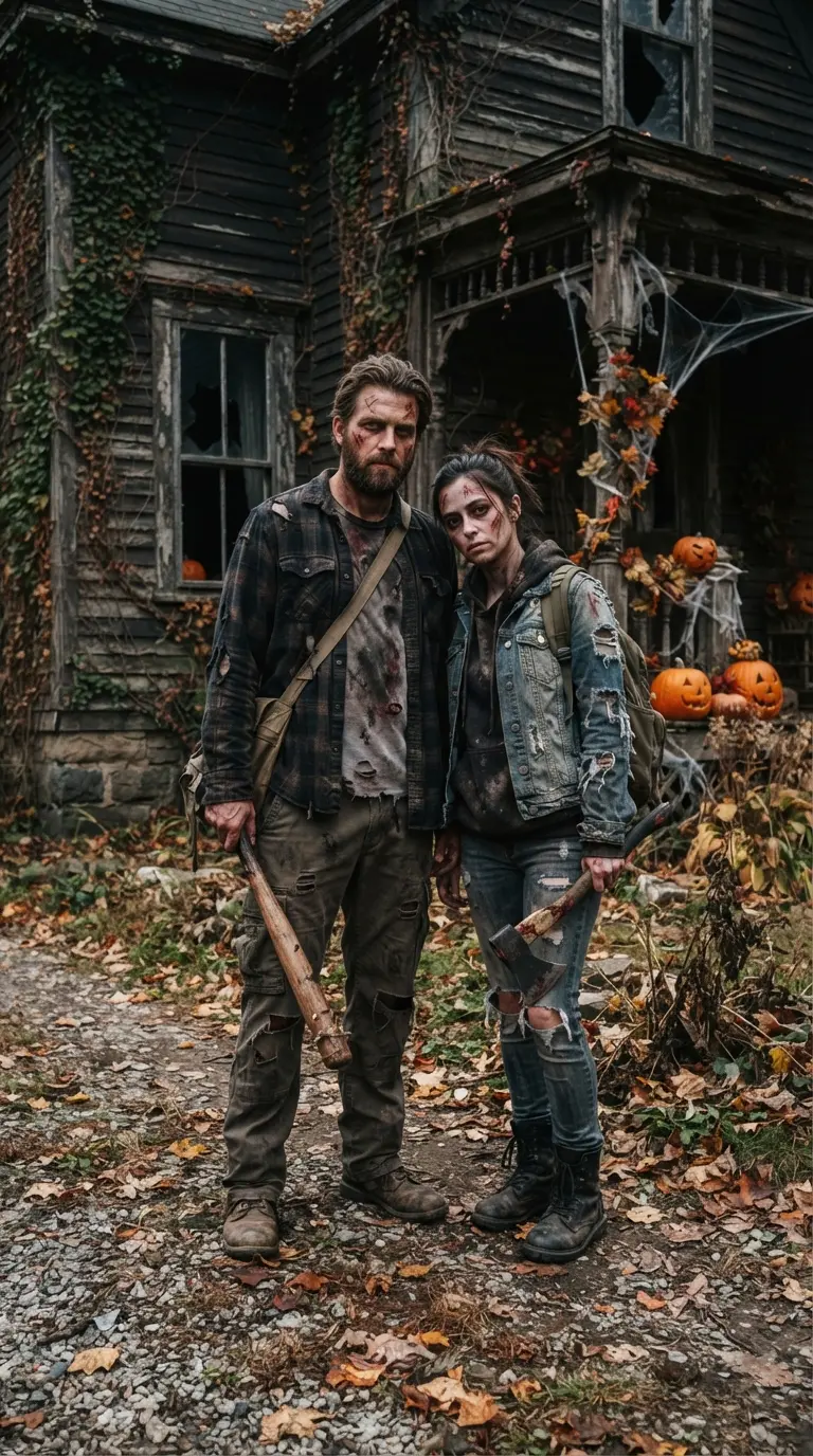 25 Easy Couple Halloween Costumes to Get All the Compliments 19 20 easy couple halloween costumes to get all the c 2051