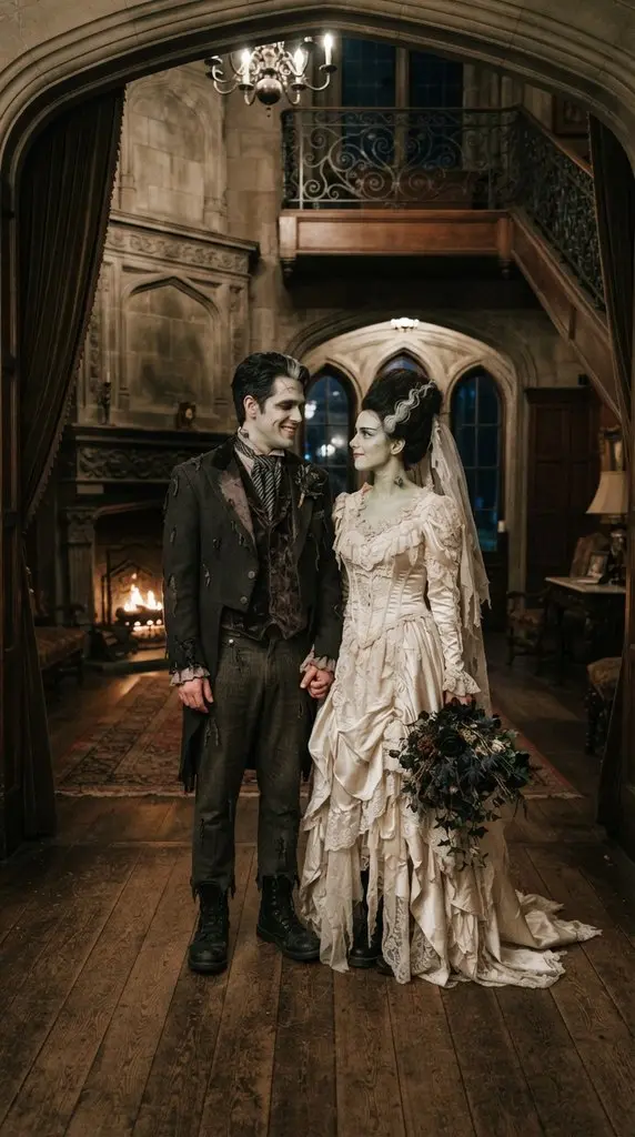 Couple dressed as Frankenstein b… 202609071035