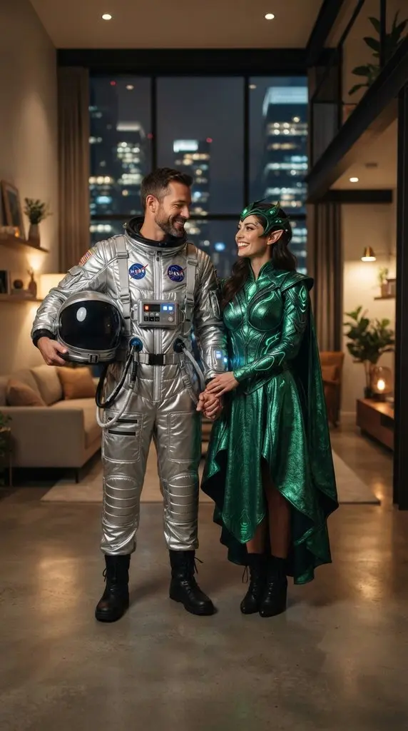 Couple dressed as astronaut and 202609071036