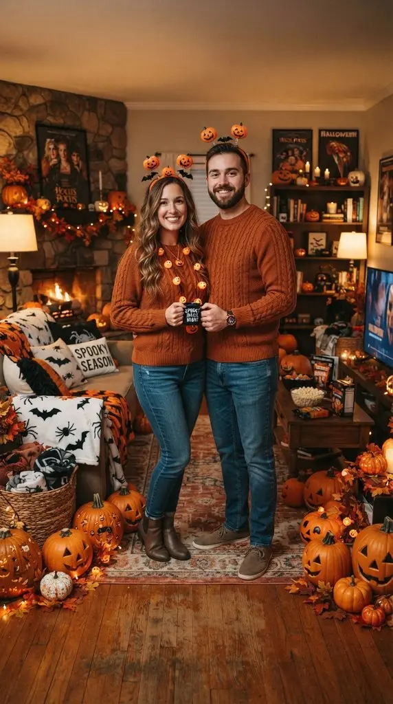 Couple dressed for Halloween movie 202609071035