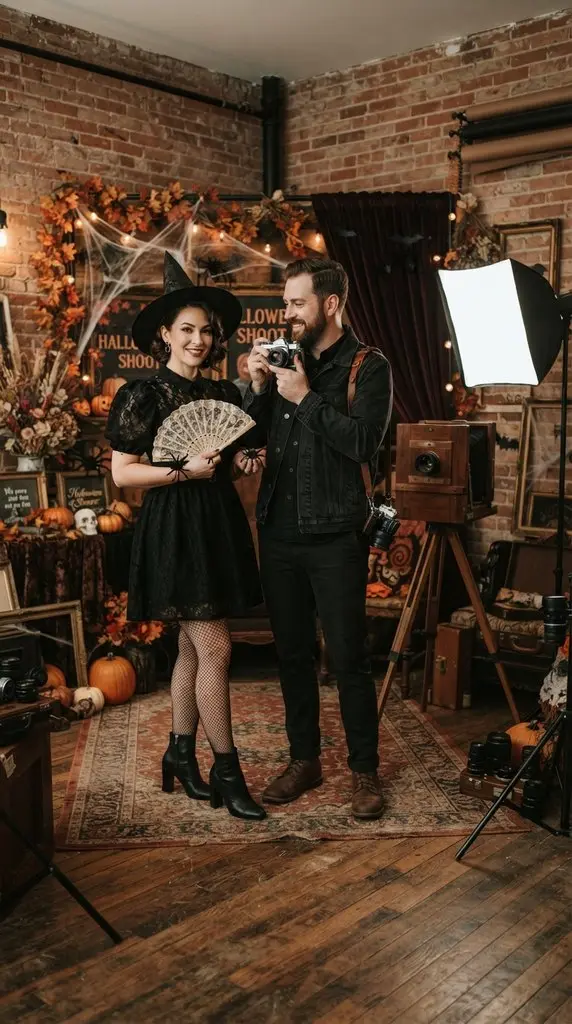 Couple posing in photo studio 202609071035