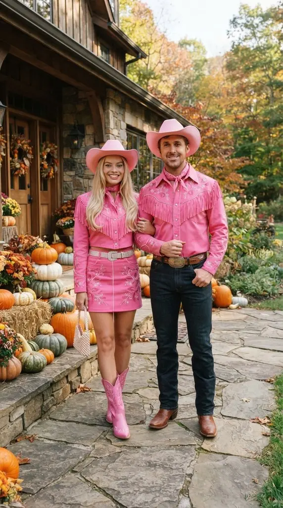 Couple posing in western outfits 202609071036