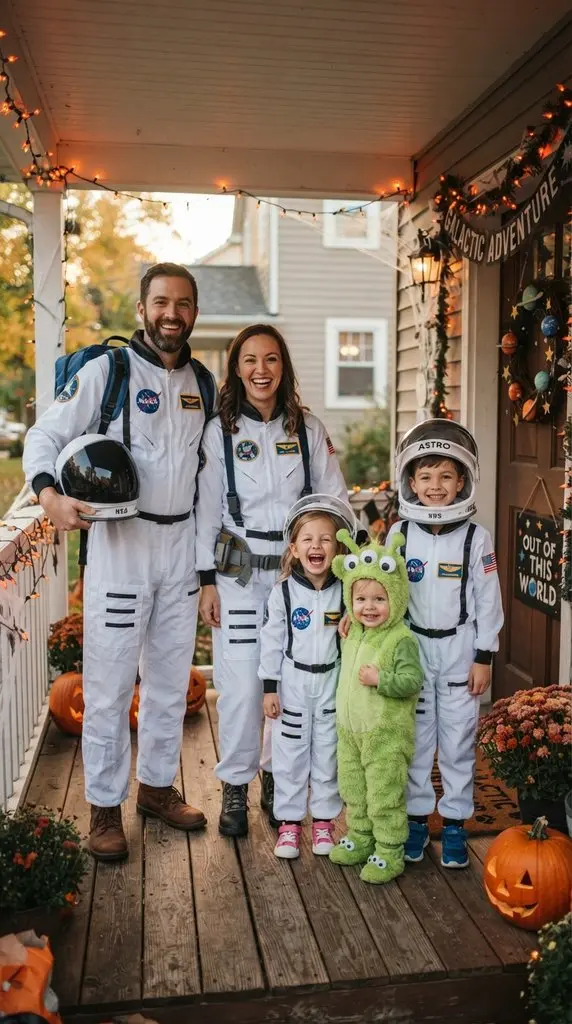 Family dressed as astronauts 202609071059