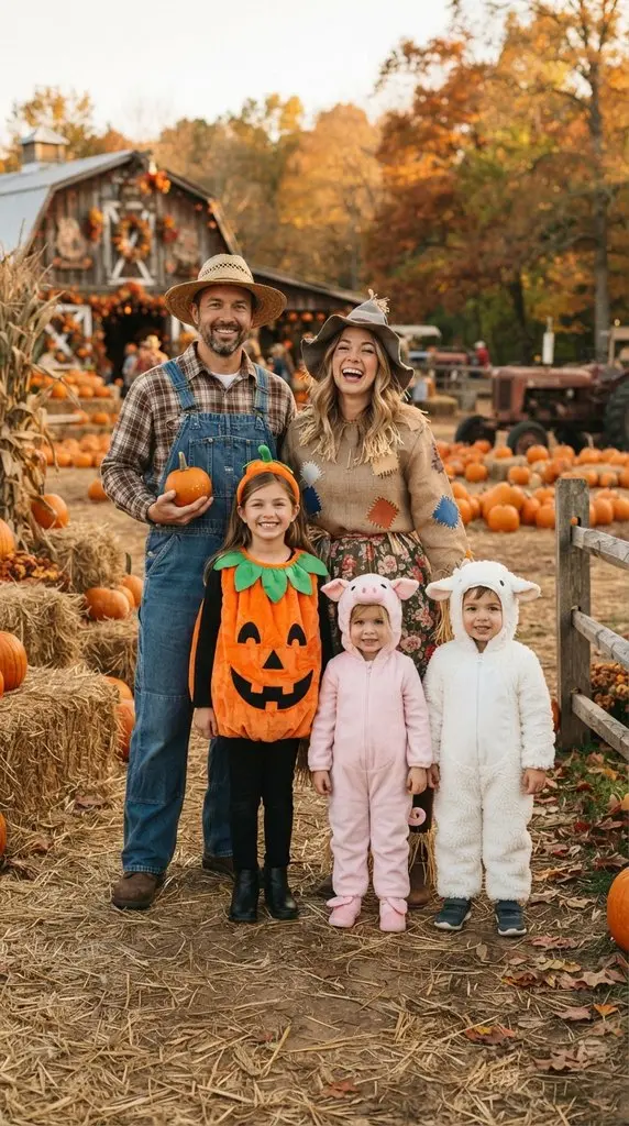Family in autumn costumes 202609071059
