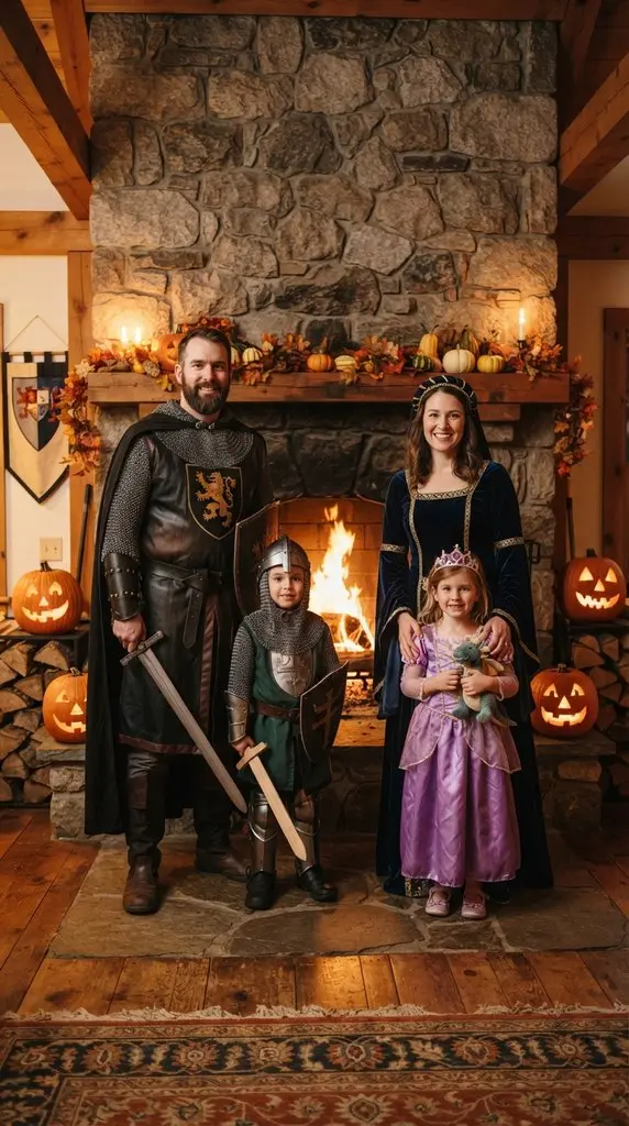 Family in medieval costumes 202609071059