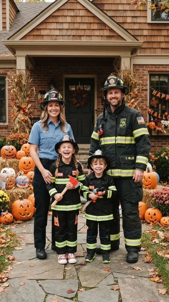 Family posing in firefighter cos… 202609071058