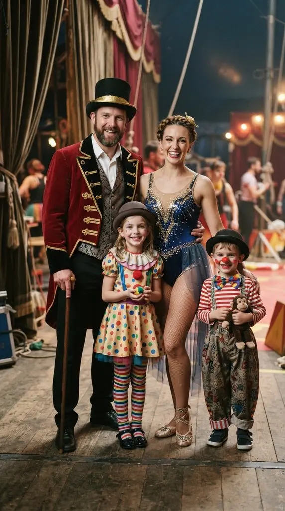 Family wearing circus costumes 202609071059 3