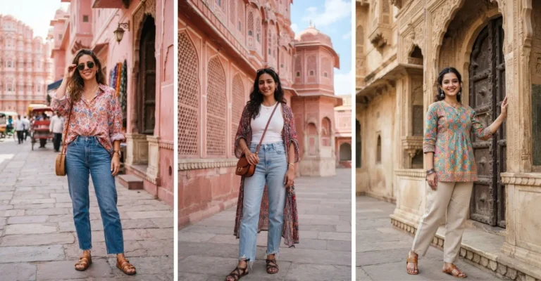 20 Jaipur Outfit Ideas for a Chic, Colorful & Photo-Ready Trip 18 20 Jaipur Outfit Ideas for a Chic, Colorful & Photo-Ready Trip