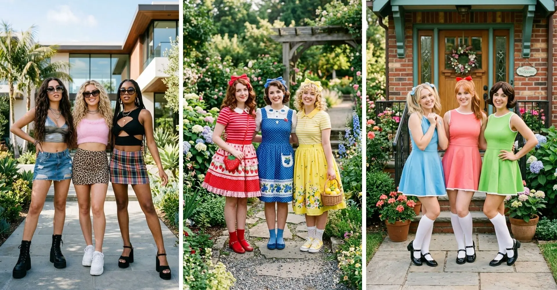 Trio Halloween Costumes for Your Best Girls
