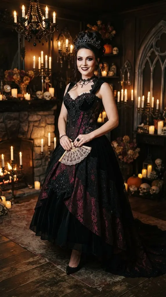 Woman in gothic princess costume 202609071014