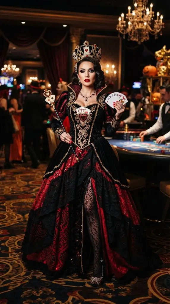 Woman posing as queen 202609071015