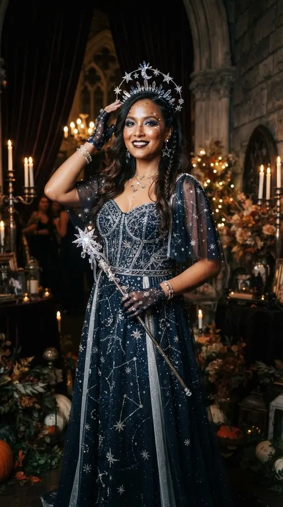 Woman posing in Halloween costume 202609071015 2