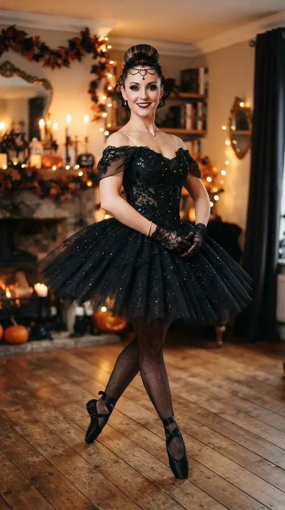 Woman posing in ballerina costume 202609071015