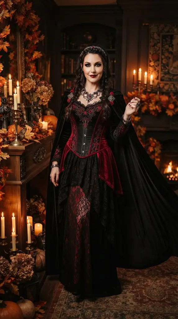 Woman posing in gothic costume 202609071014