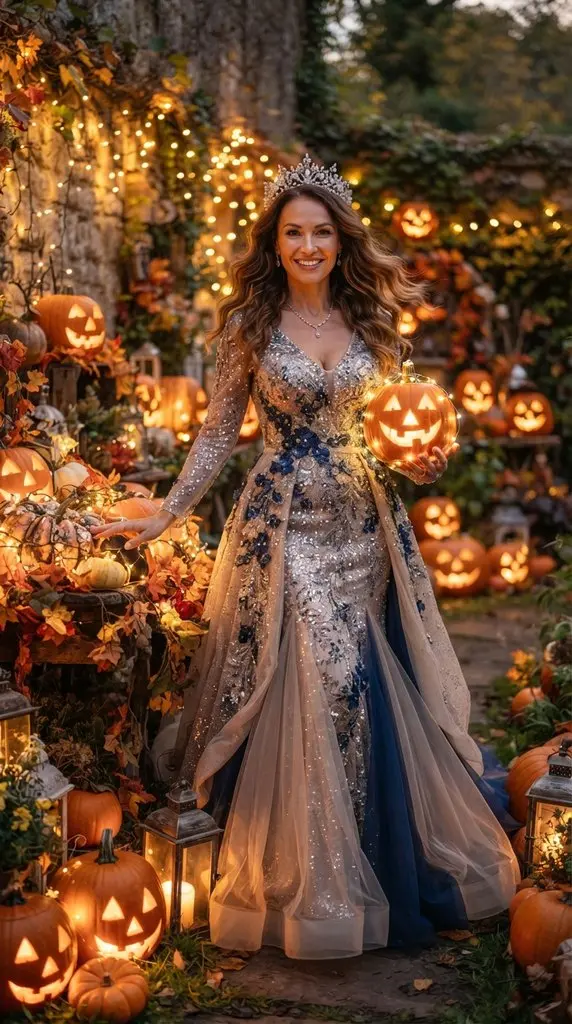 Woman posing in princess costume 202609071015