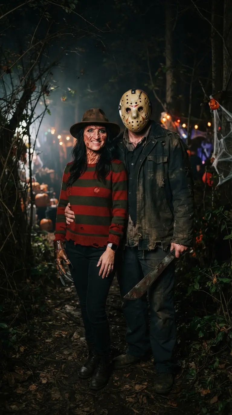 best couples halloween costumes for a spooky night 1958
