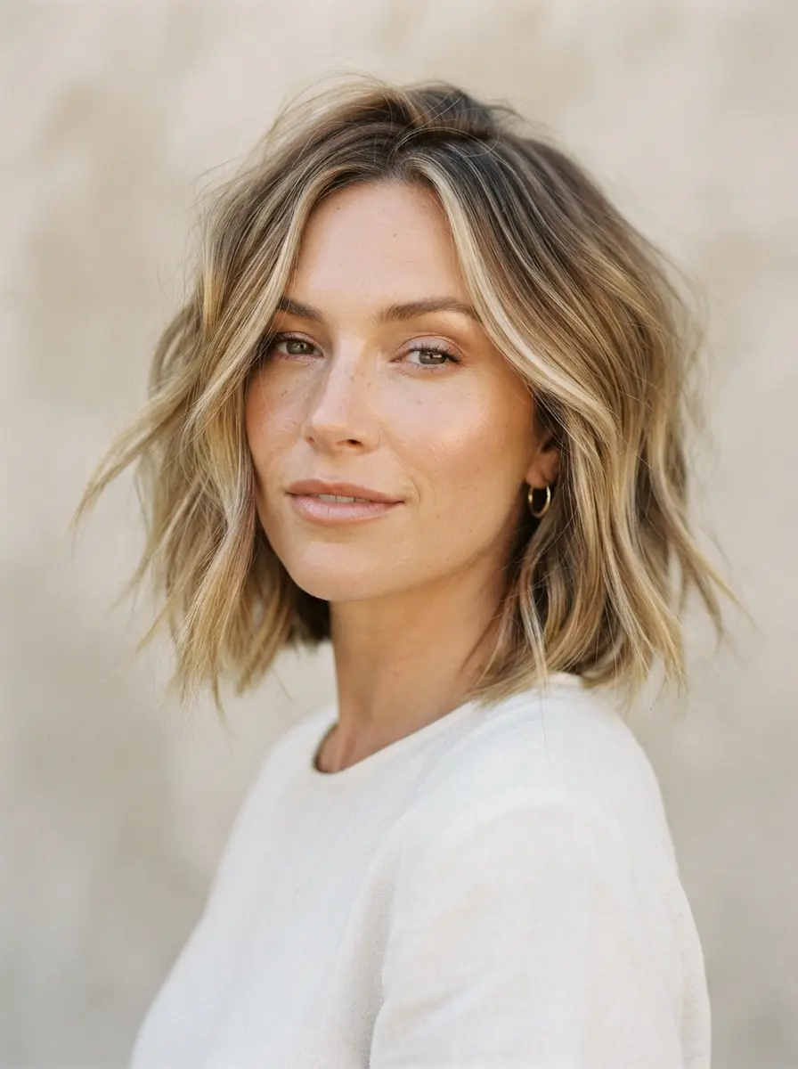 23 Choppy Bob Hairstyles for Fine Hair 6 choppy bob hairstyles for fine hair 520