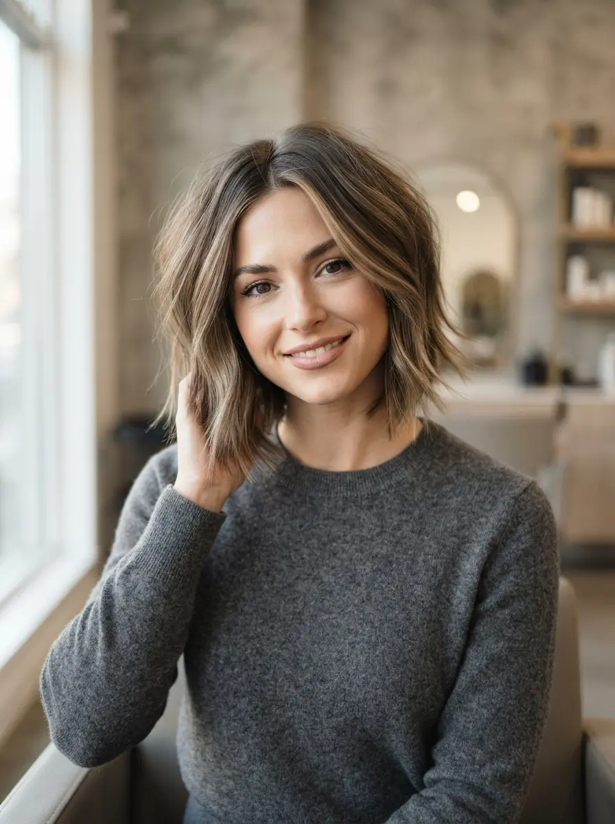 23 Choppy Bob Hairstyles for Fine Hair 17 choppy bob hairstyles for fine hair 531