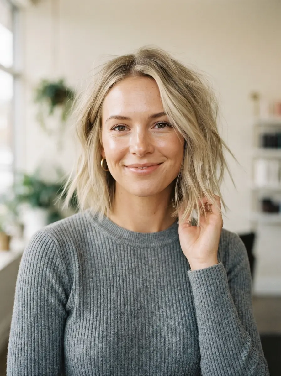 23 Choppy Bob Hairstyles for Fine Hair 20 choppy bob hairstyles for fine hair 534