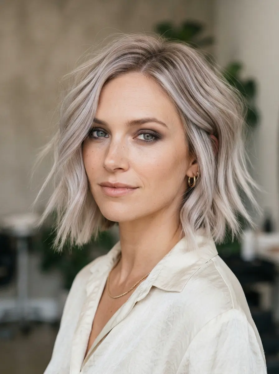 23 Choppy Bob Hairstyles for Fine Hair 24 choppy bob hairstyles for fine hair 538