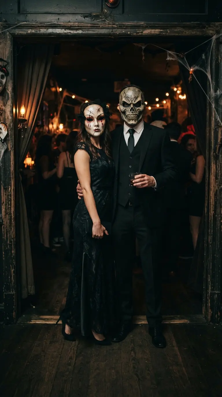 85 Cheesy Easy Couple Halloween Costumes for a Show-Stopping Spooky Night 2 costumes for an unforgettable night 2079