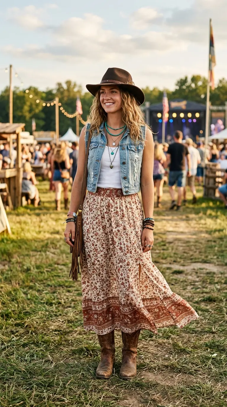 18 Country Concert Outfits to Turn Heads, Dance All Night & Own the Rodeo 7 country concert outfits 2974