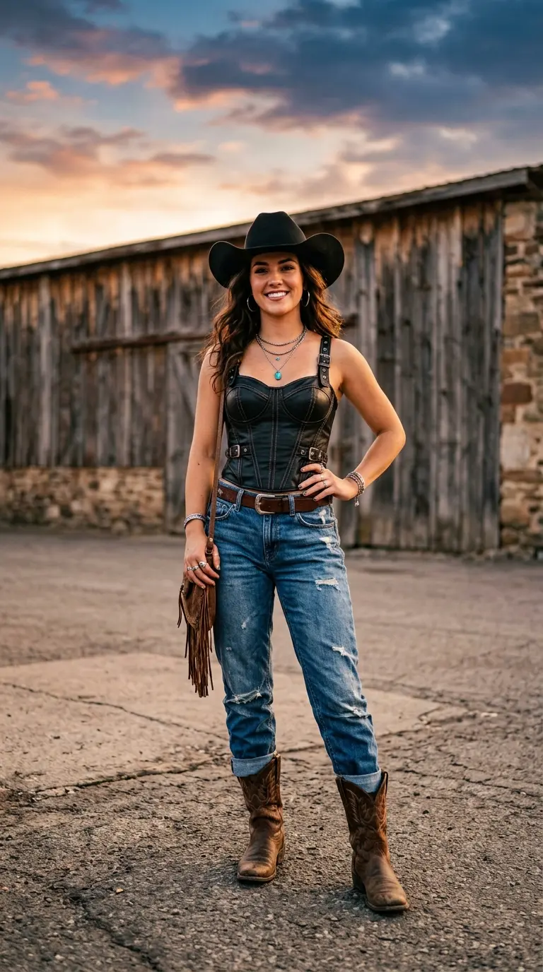 18 Country Concert Outfits to Turn Heads, Dance All Night & Own the Rodeo 12 country concert outfits 2979