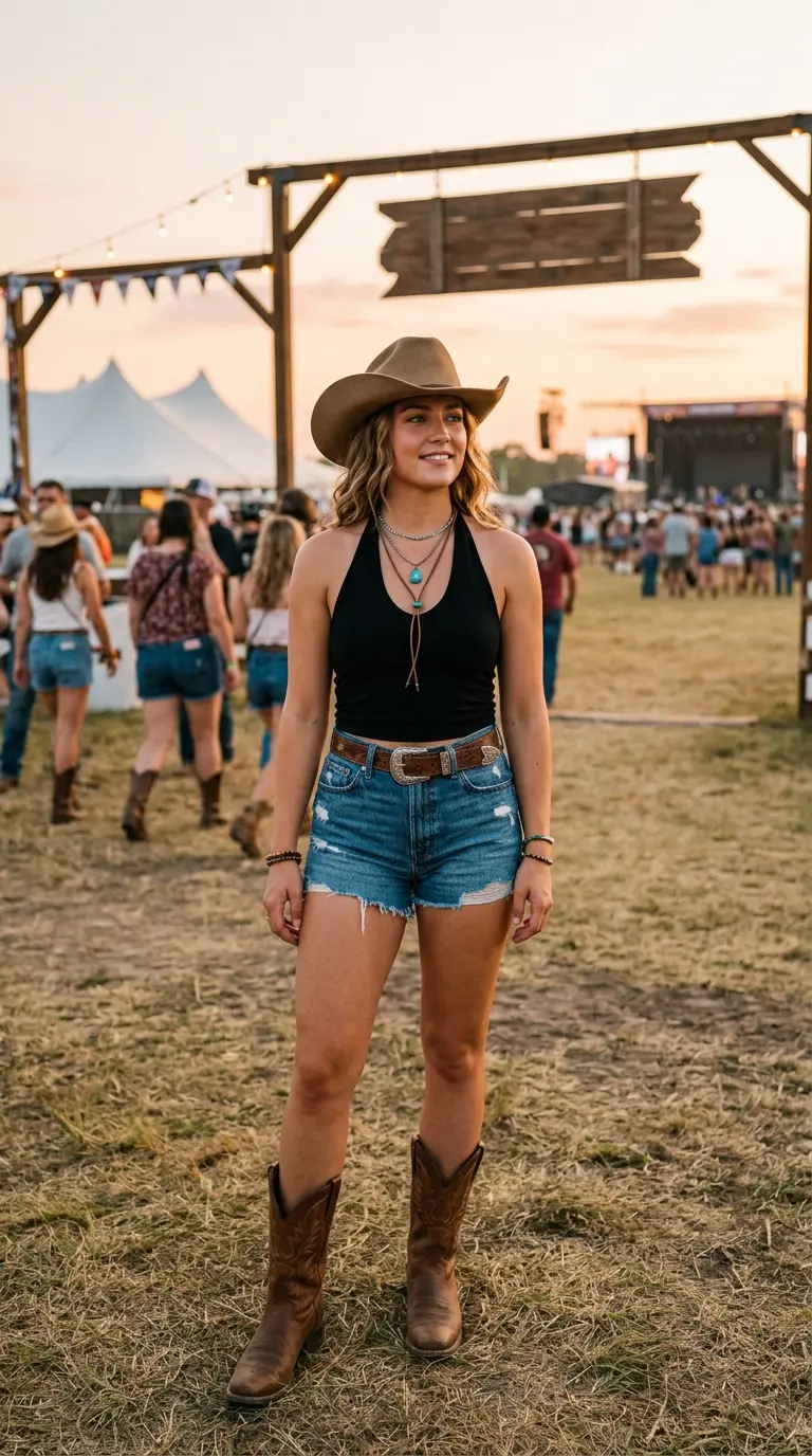 18 Country Concert Outfits to Turn Heads, Dance All Night & Own the Rodeo 19 country concert outfits 2986