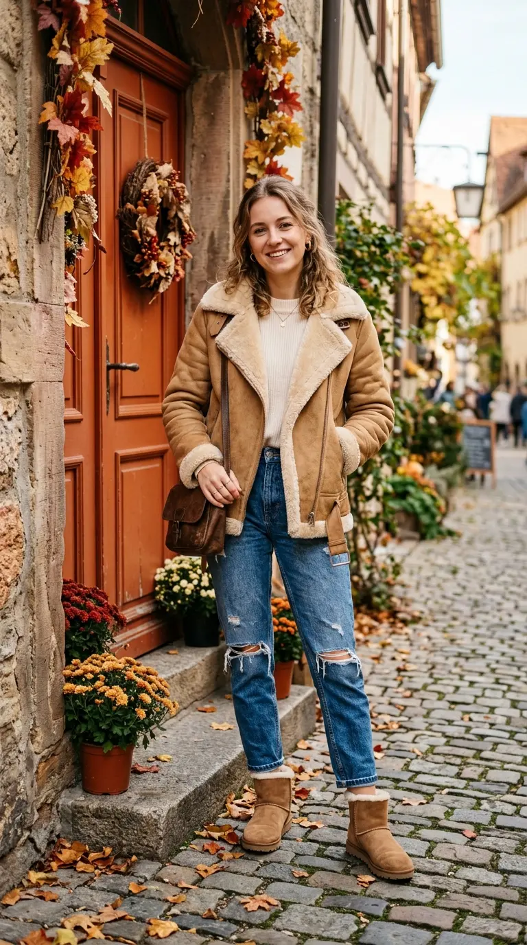 19 Cozy Fall Outfits for Effortlessly Chic Sweater Weather 4 cozy fall outfits for effortlessly chic sweater we 2697