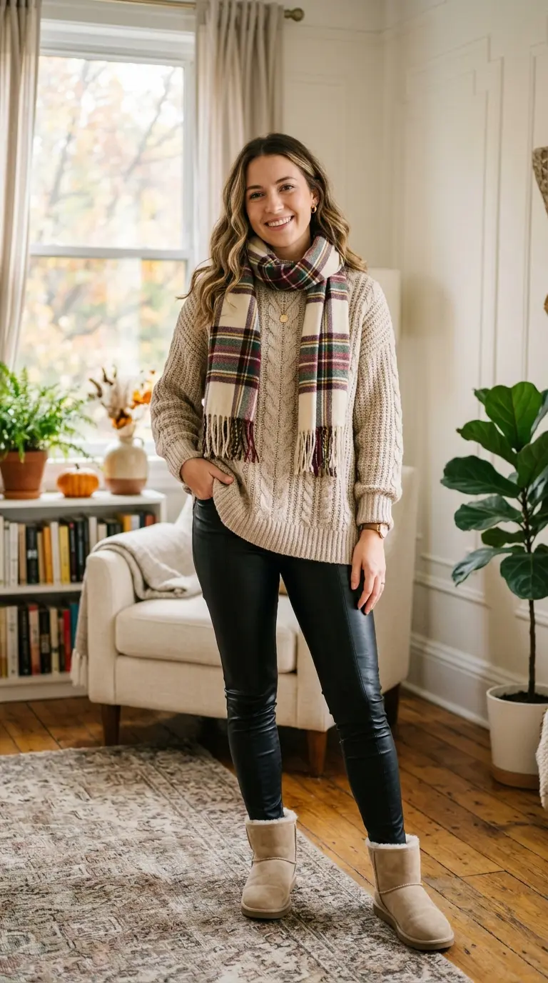 19 Cozy Fall Outfits for Effortlessly Chic Sweater Weather 9 cozy fall outfits for effortlessly chic sweater we 2702