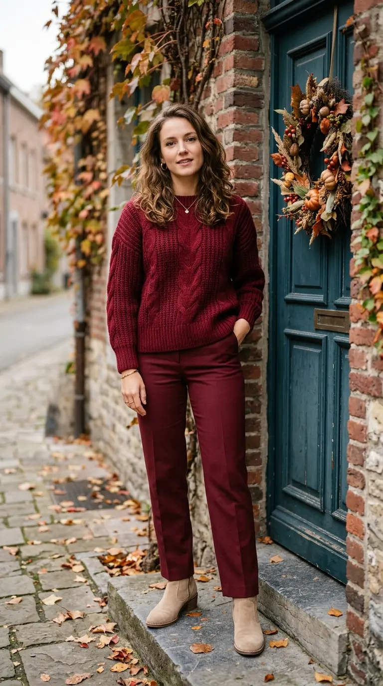 19 Cozy Fall Outfits for Effortlessly Chic Sweater Weather 13 cozy fall outfits for effortlessly chic sweater we 2706