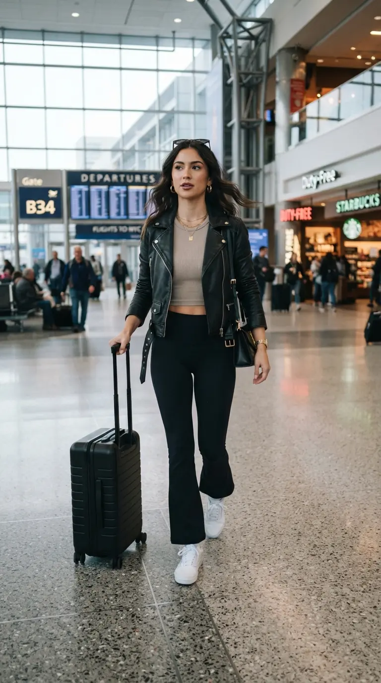 cute comfy airport outfits for efforic effortl 1359