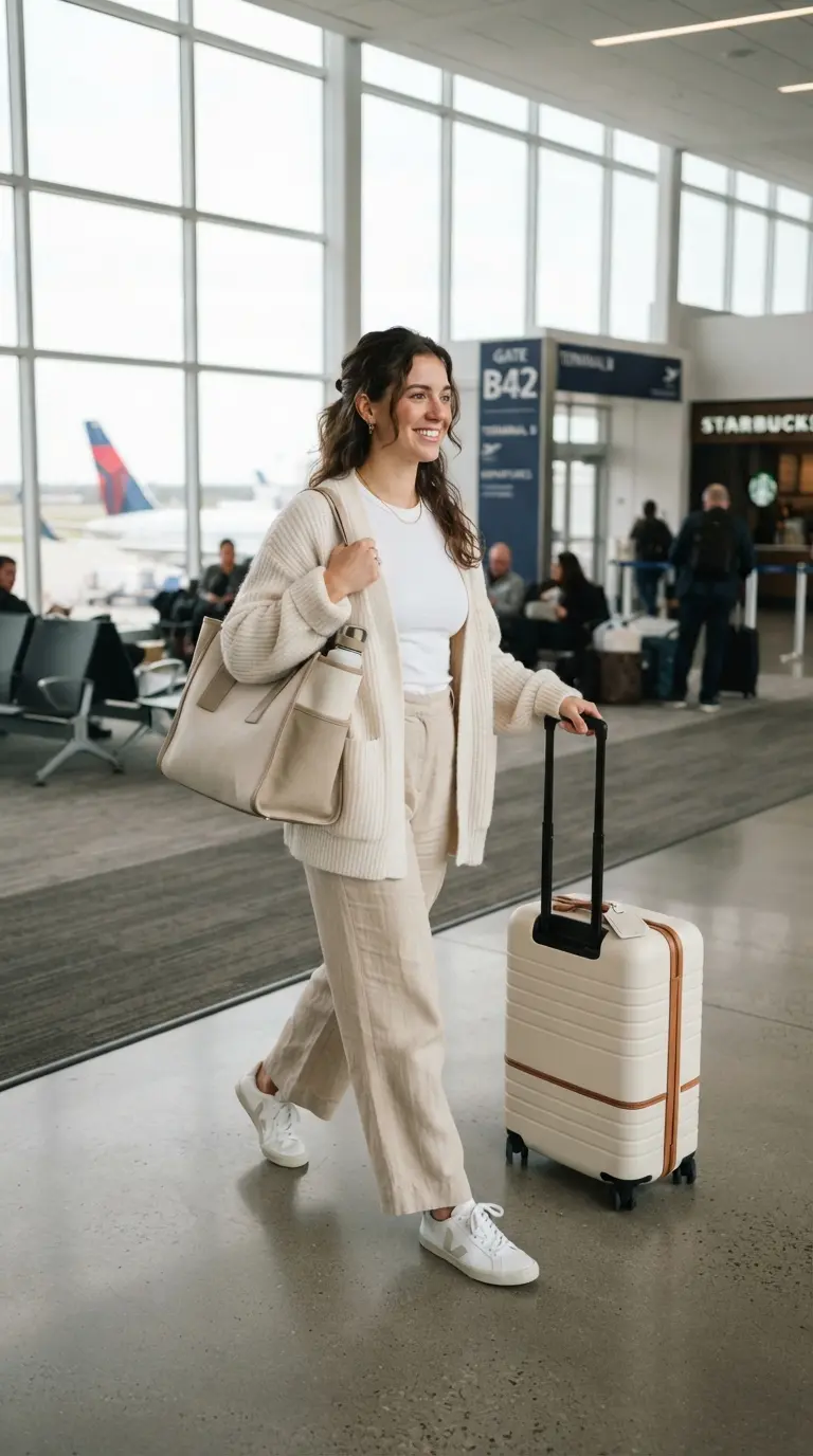 cute comfy airport outfits for efforic effortl 1360
