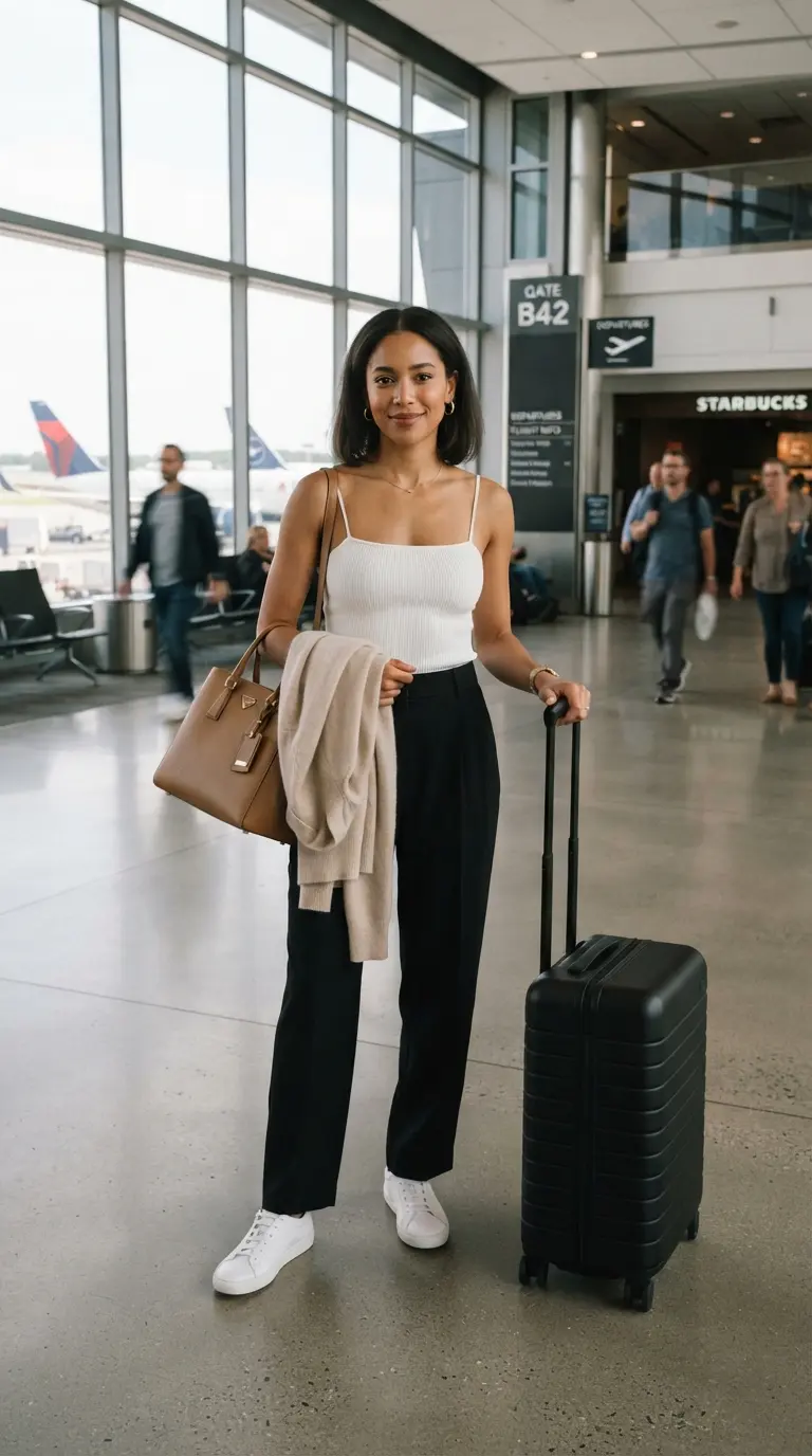 cute comfy airport outfits for efforic effortl 1367