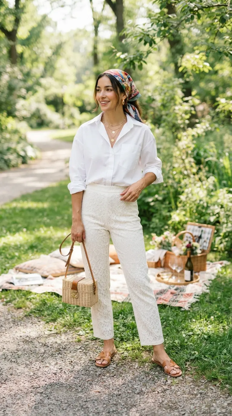 20 Cute Picnic Date Outfits That Feel Effortless, Romantic & Stylish 3 cute picnic date outfits 1138