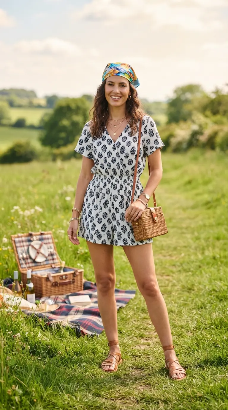 20 Cute Picnic Date Outfits That Feel Effortless, Romantic & Stylish 14 cute picnic date outfits 1149