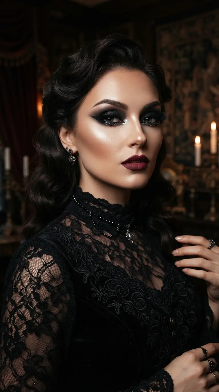 33 Dreamy Cute Halloween Makeup Looks Ideas for a Dramatic Showstopper Style 4 dreamy cute halloween makeup looks ideas 3281